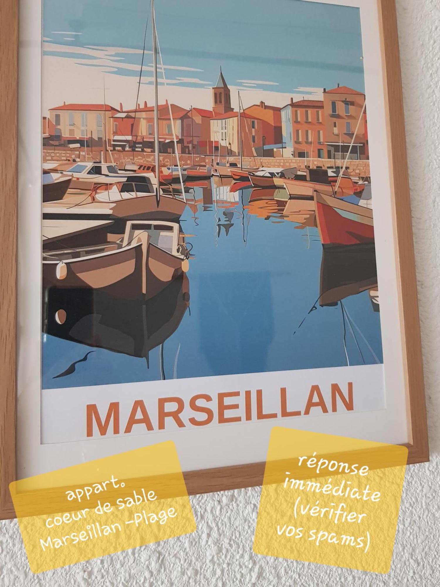 Marseillan-Plage Appartement Coeur De Sable Εξωτερικό φωτογραφία